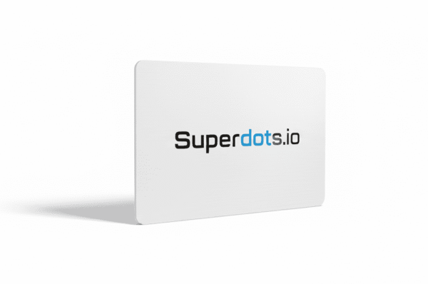 Superdots card - 2 included
